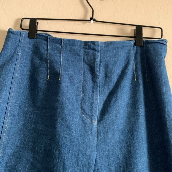 Jason Wu Womens Jeans Blue Denim Boot Cut Mid Rise Casual Medium Wash Size 10 - Picture 6 of 10